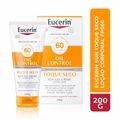 Protetor Solar Eucerin Sun Toque Seco Loção Corporal FPS 60 200g